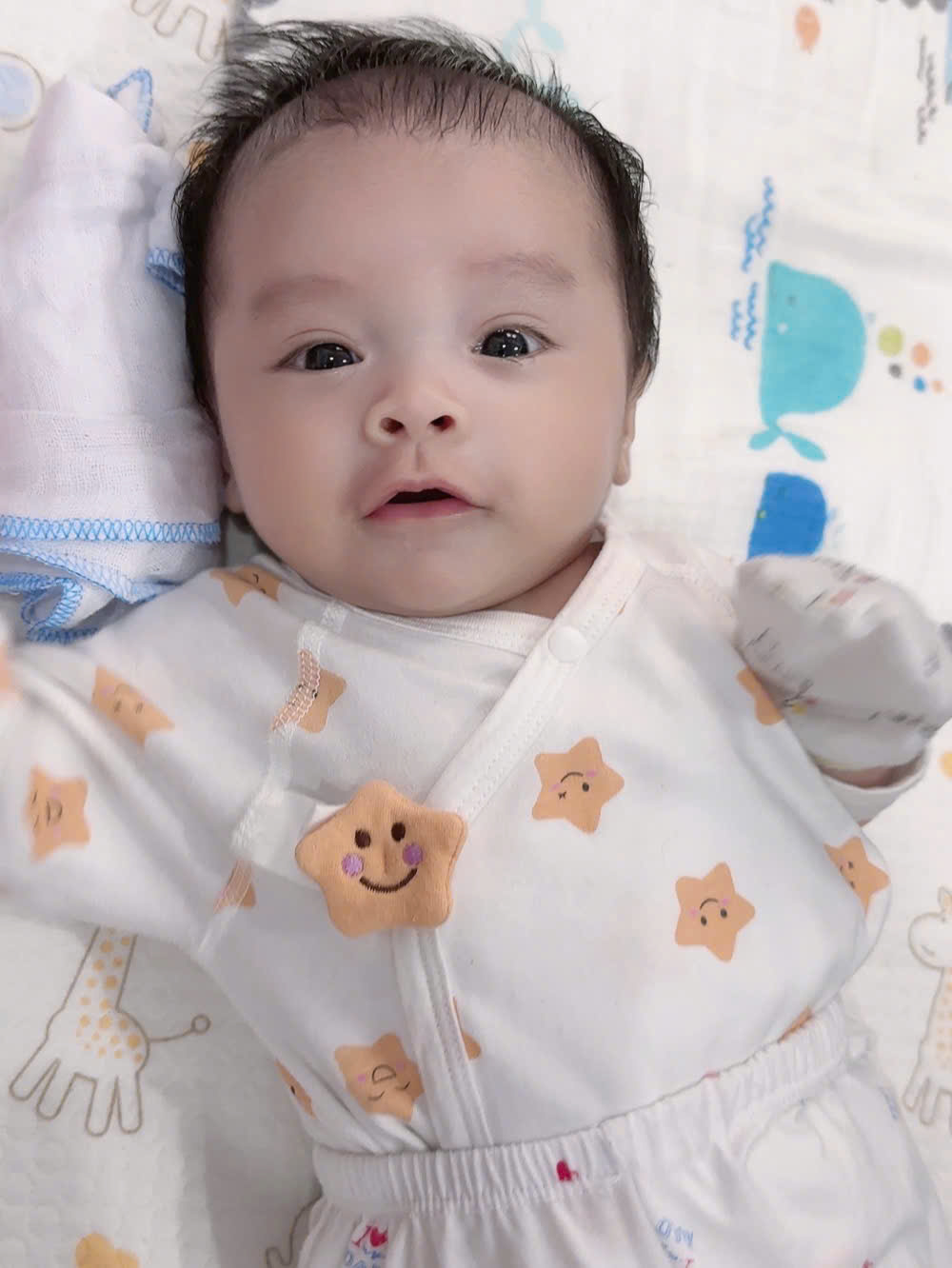 Bé Xoài 3 tháng tuổi